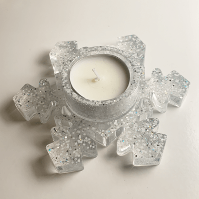 Snowflake Tea-Light Holder