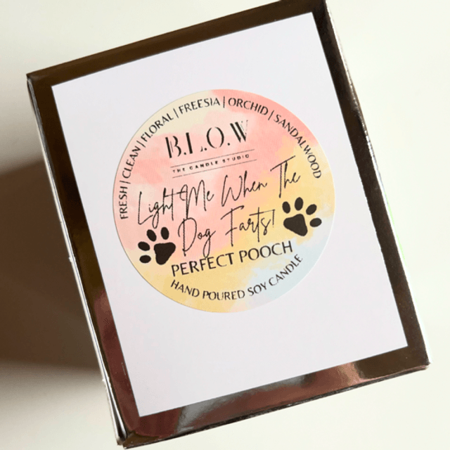 ‘Light Me When The Dog Farts’ Candle