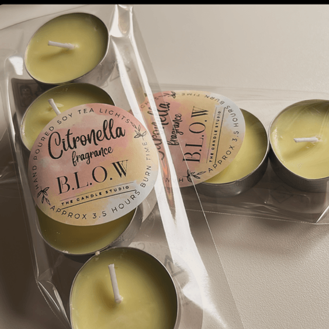 Citronella Scented Tea-Lights