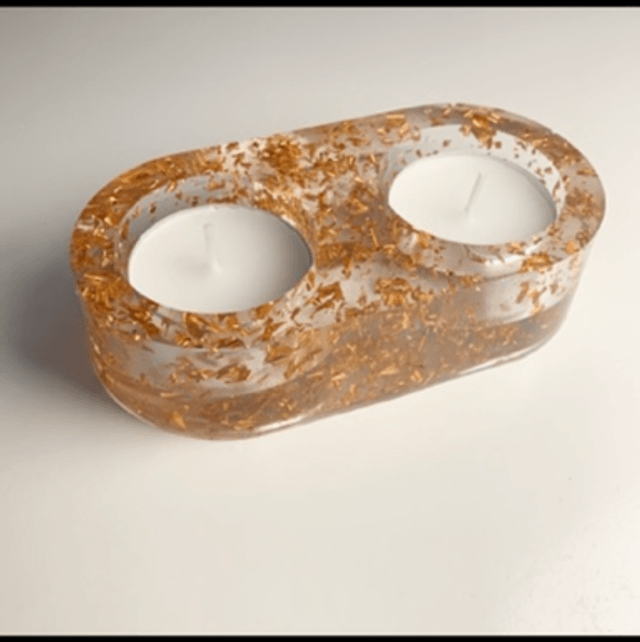 Double Tea-Light Holder