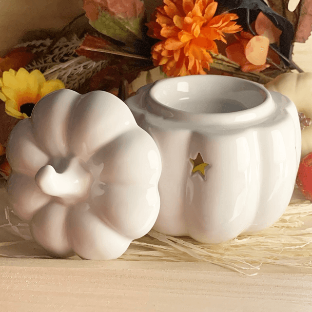 White Pumpkin Wax Burner