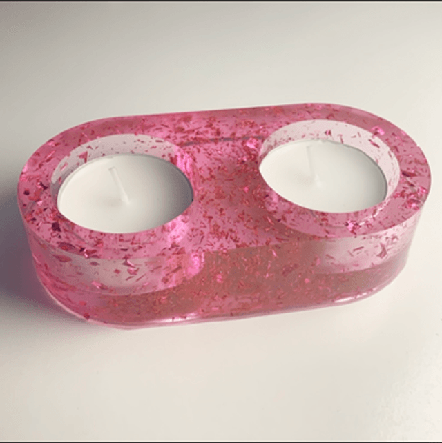 Double Tea-Light Holder