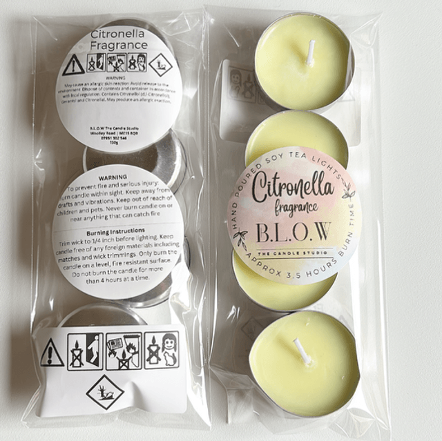 Citronella Scented Tea-Lights