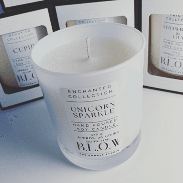Enchanted Collection - Unicorn Sparkle Candle