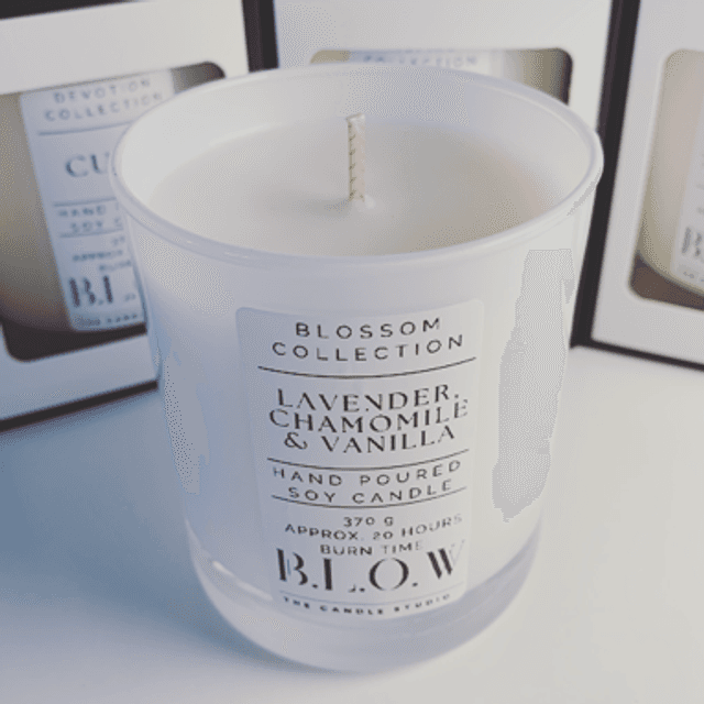 Blossom Collection - Lavender, Chamomile and Vanilla Candle