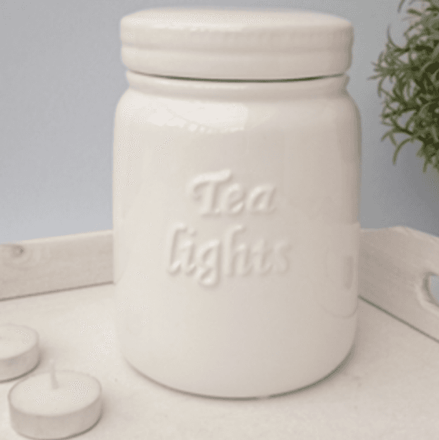 Tea-Light Storage Jar